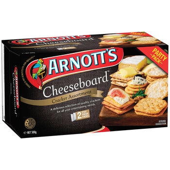 Arnott's Cheeseboard Crackers 500g