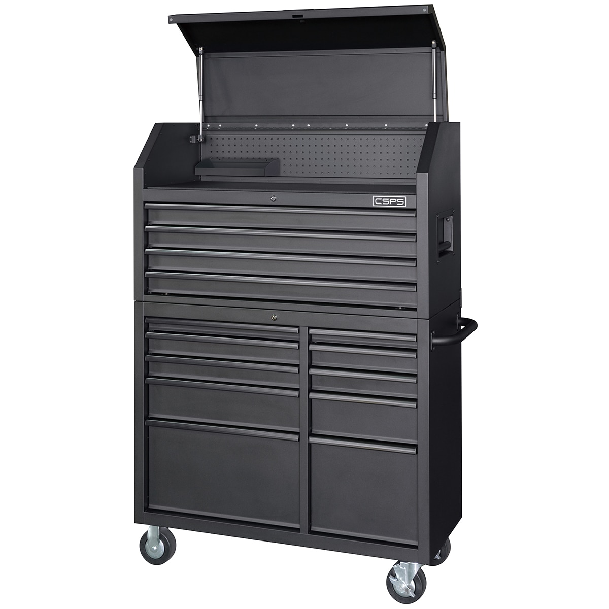 Csps 42 inch 14 drawer rolling tool shop chest