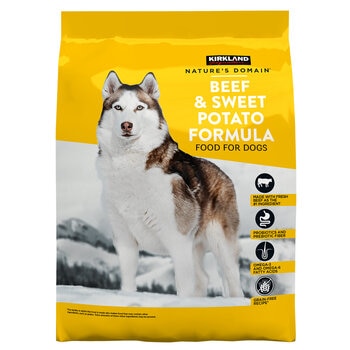 Kirkland Signature Nature's Domain Beef And Sweet Potato Dog Food 15.87kg