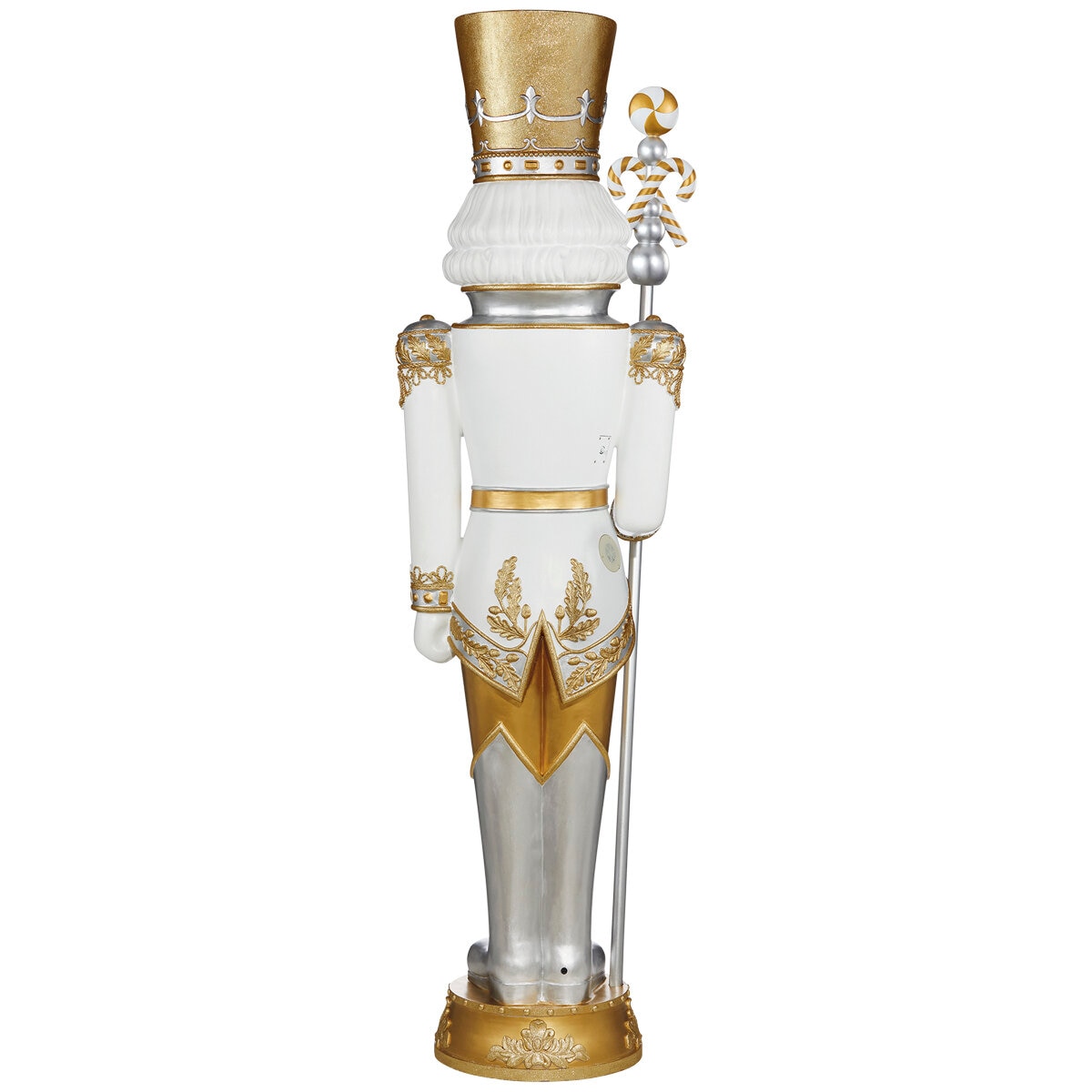Christmas Grand Caucasian Nutcracker with LED Lights and Music 2.4m