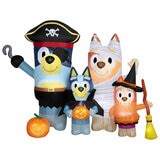 Inflatable Halloween Bluey Family Inflatable Halloween Bluey Family