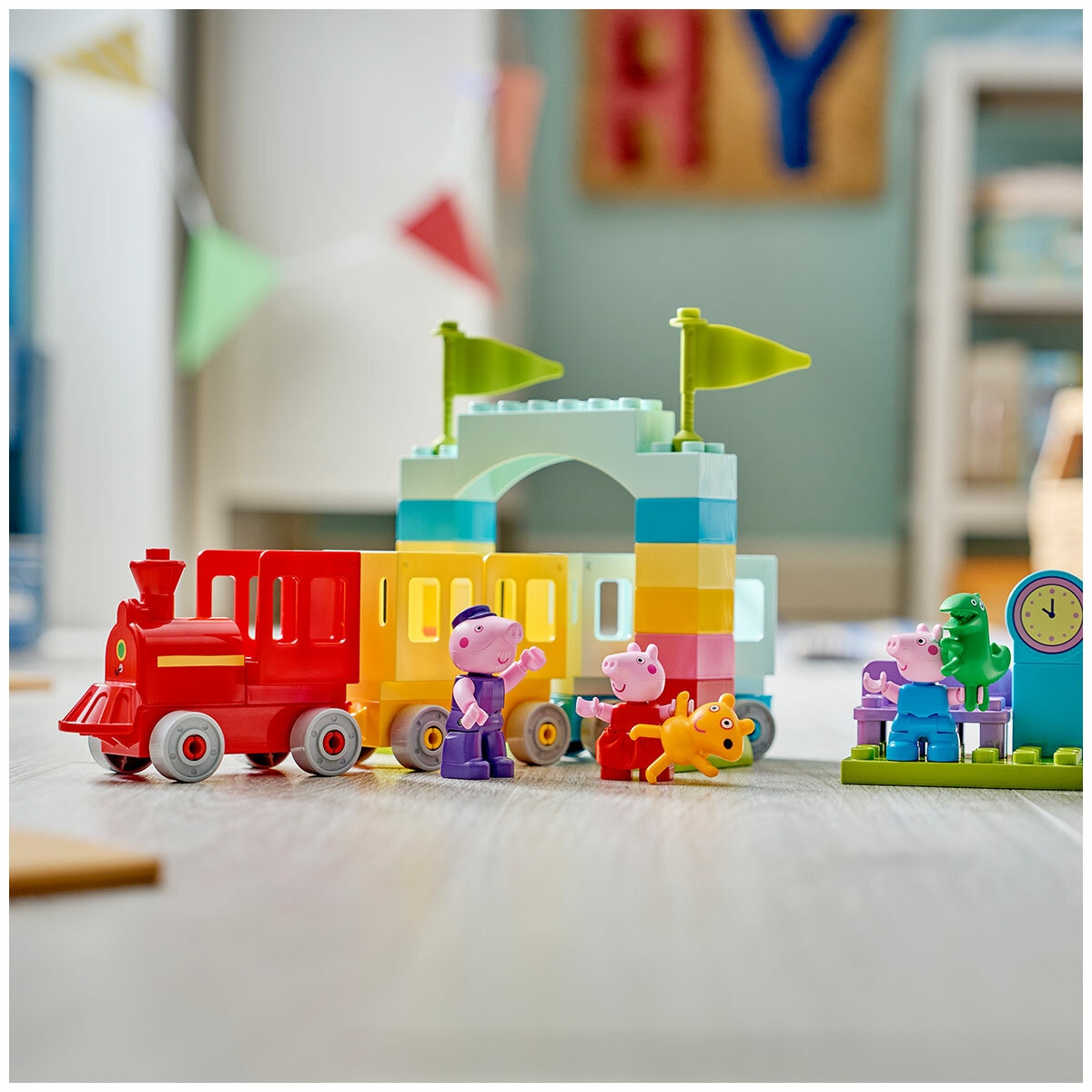 LEGO DUPLO Peppa Pig Train Ride with Grandpa Pig 10466