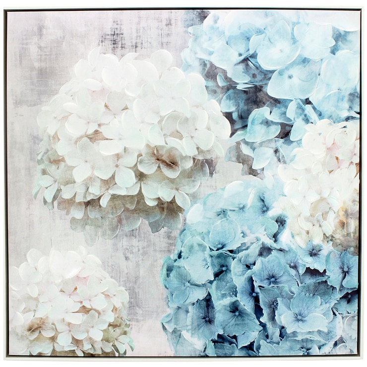 NF Living Endless Summer Framed Painting 83 x 83cm Costco Australia