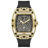 GUESS Legend Black Gold Tone Analogue Men's Watch GW0564G1