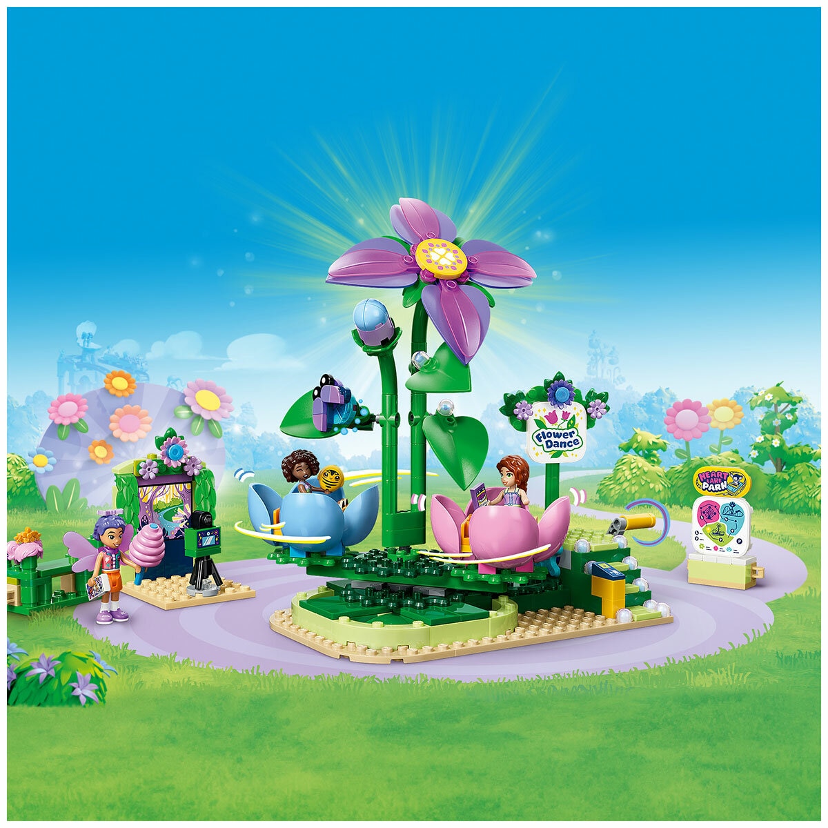LEGO Friends Spinning Flower & Fairy Teacup Ride 42702