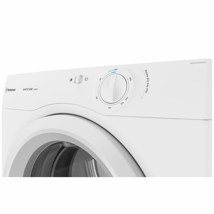 Westinghouse EasyCare 300 4.5kg Heat Pump Dryer WDV457H3WB Westinghouse EasyCare 300 4.5kg Heat Pump Dryer WDV457H3WB