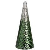 LED Glass Trees Green