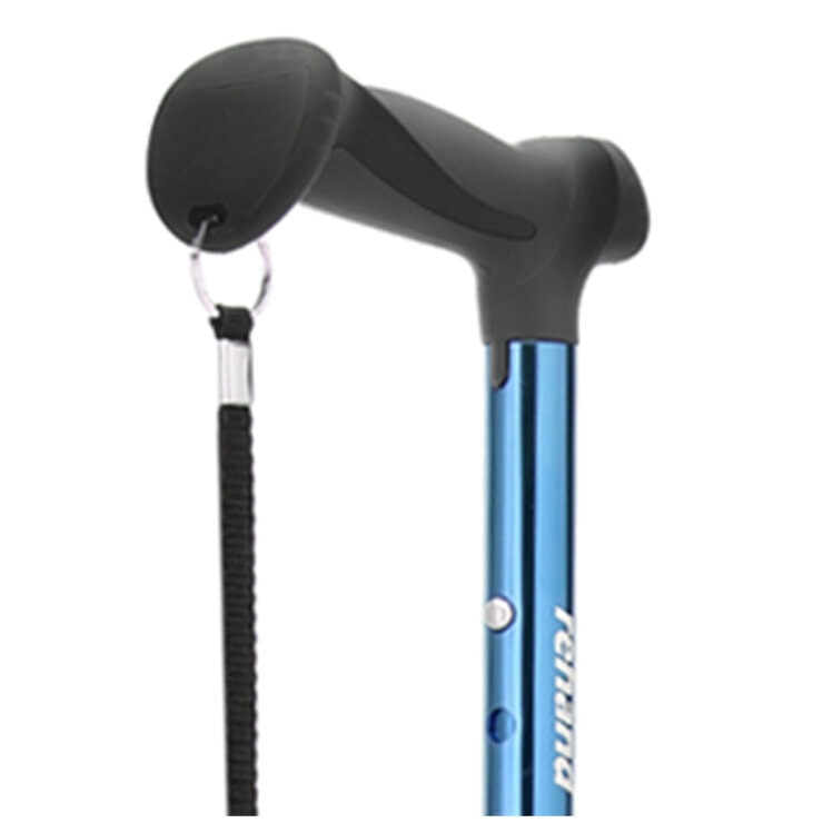 Rehand Walking Stick M-Quad Blue Rehand Walking Stick M-Quad Blue