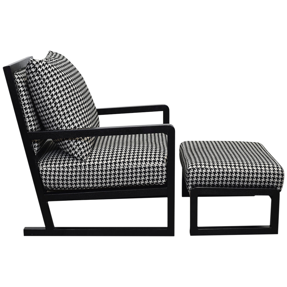 Moran Ohio Accent Chair Warwick Airlie Ebony Fabric