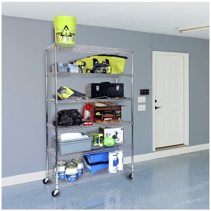 Seville Classics 6 Tier Shelving Rack Costco Australia