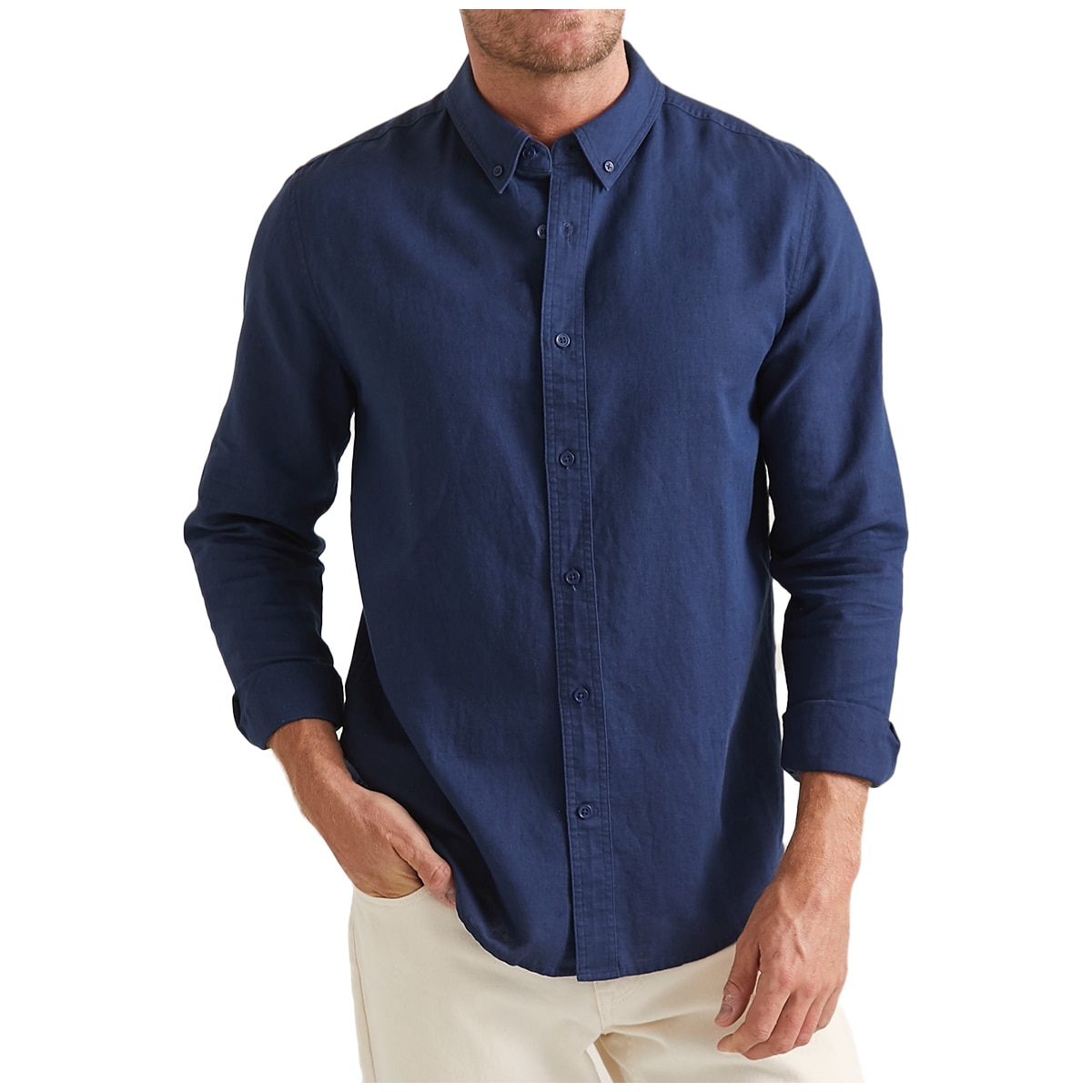 JAG Linen Shirt - Blue
