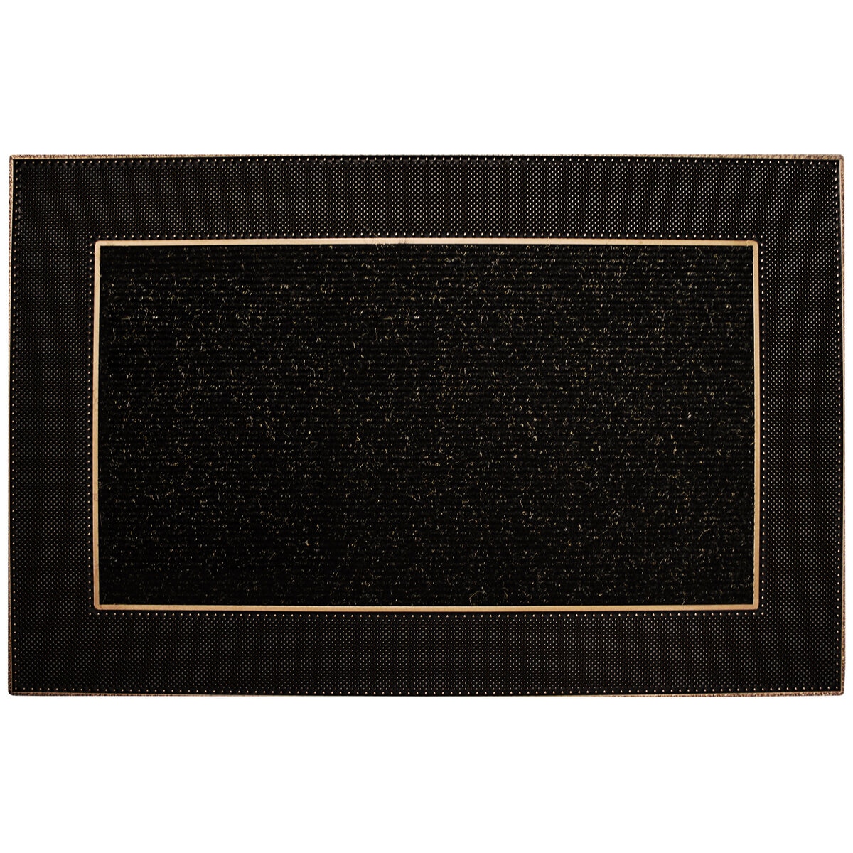 Modern Homes Rain Design Floor Mat 60X90cm Brown