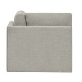 Thomasville 6PC Fabric Modular Sectional with Ottoman Light Grey