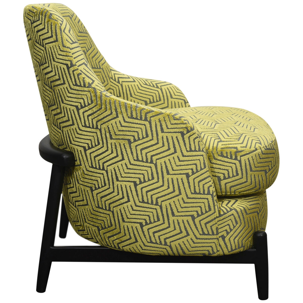 Moran Atelier Fabric Chair Plaza Zest