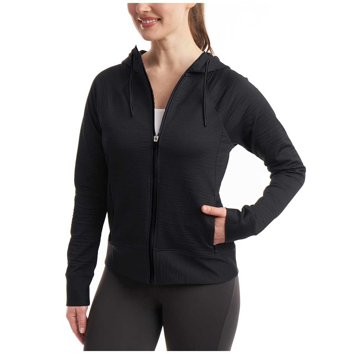 Kirkland Signature Women's Ottoman Active Full Zip Jacket