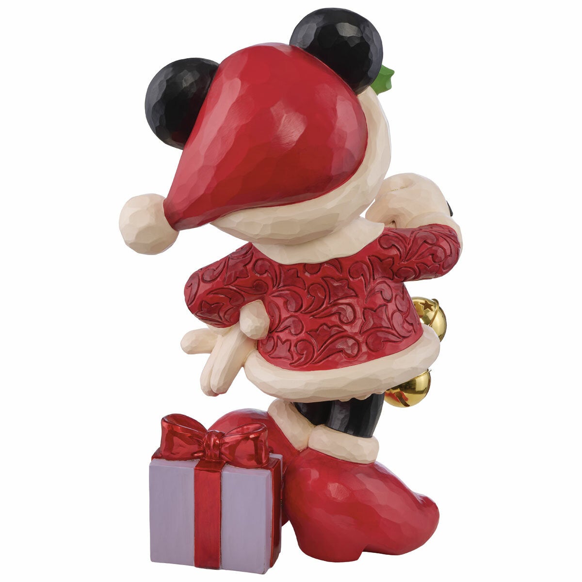 Jim Shore Minnie With Bell 43.18cm Holiday Statue Jim Shore Minnie With Bell 43.18cm Holiday Statue