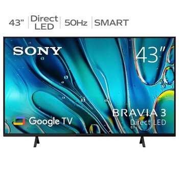 Sony 43 Inch BRAVIA 3 4K HDR Google TV K43S30 Sony 43 Inch BRAVIA 3 4K HDR Google TV K43S30
