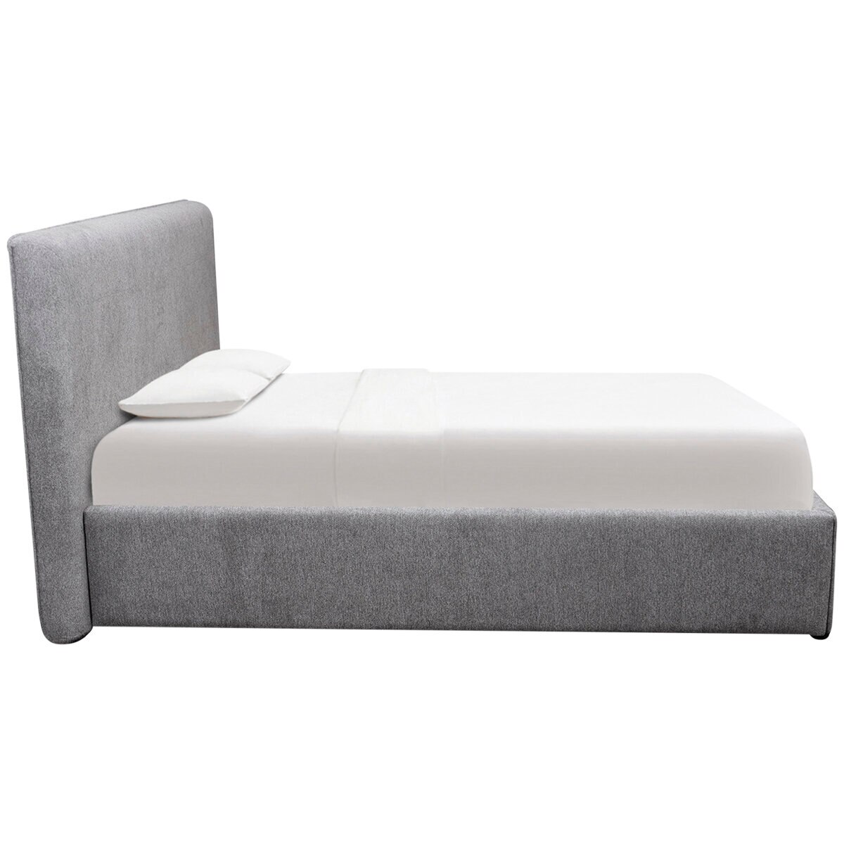 Moran Ora King Bedhead with Encasement and Slats Dove