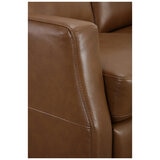 Simon Li Leather Power Reclining Sofa