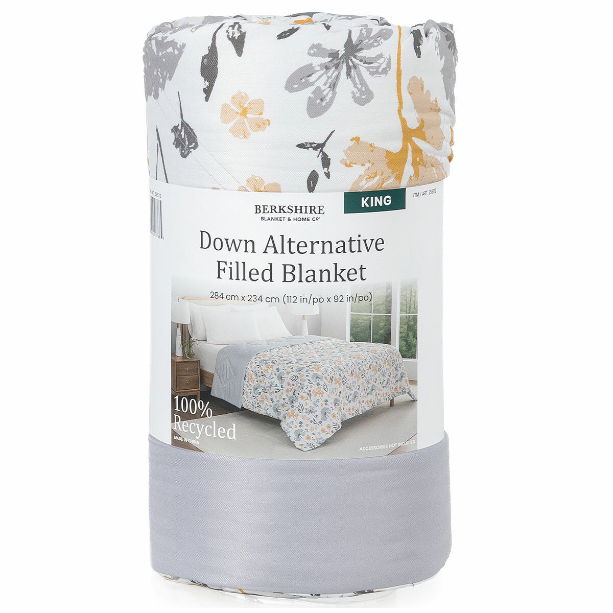 Berkshire Down Alternative Filled Blanket King Berkshire Down Alternative Filled Blanket King