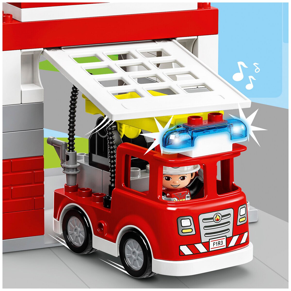 LEGO Duplo Fire Station and Helicopter 10984