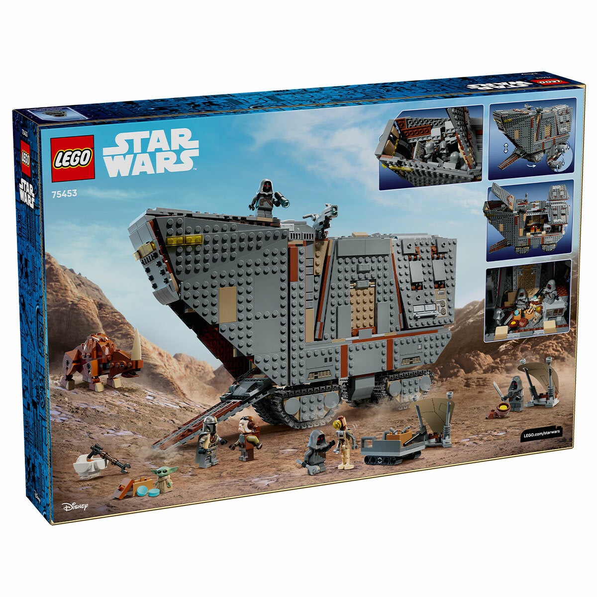 LEGO Star Wars Offworld Sandcrawler and Mudhorn 75453