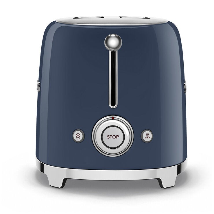 Smeg 50's Retro Style 2 Slice Toaster Navy TSF01NBAU Smeg 50's Retro Style 2 Slice Toaster Navy TSF01NBAU