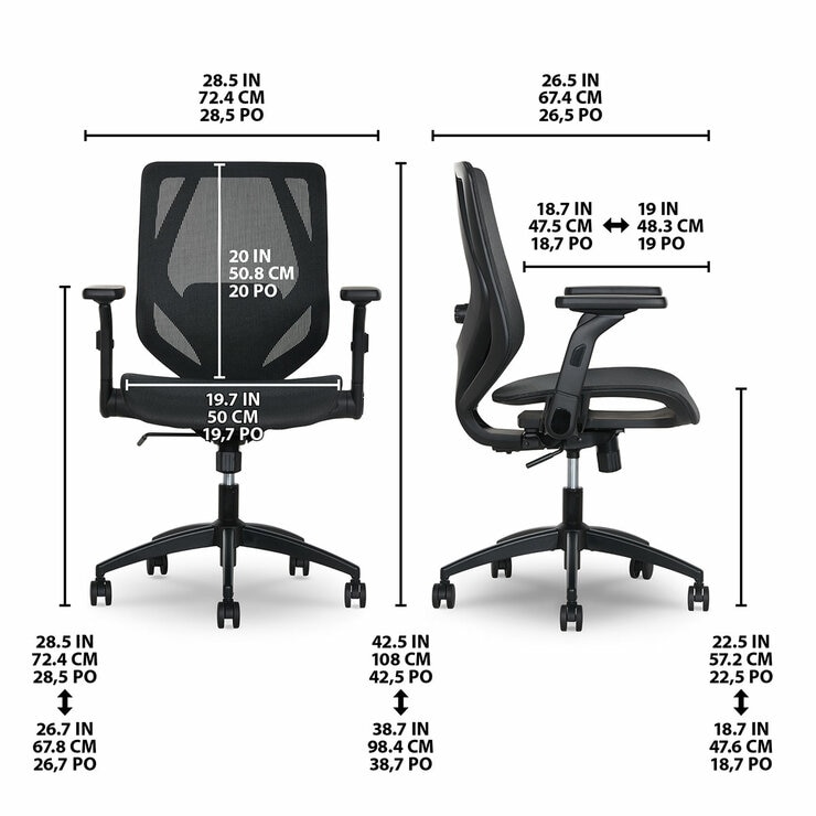 TrueWellness All Mesh Chair