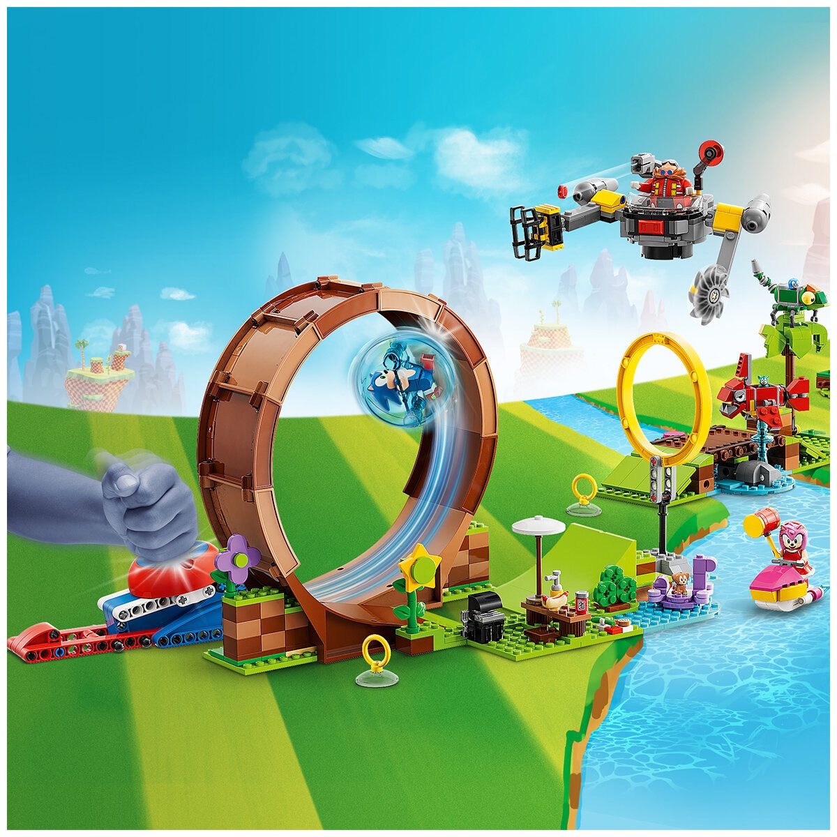 LEGO Sonic's Green Hill Zone Loop Challenge 76994