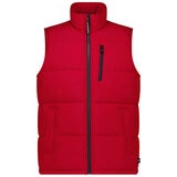 Nautica Mechanical Stretch Puffer Vest Red