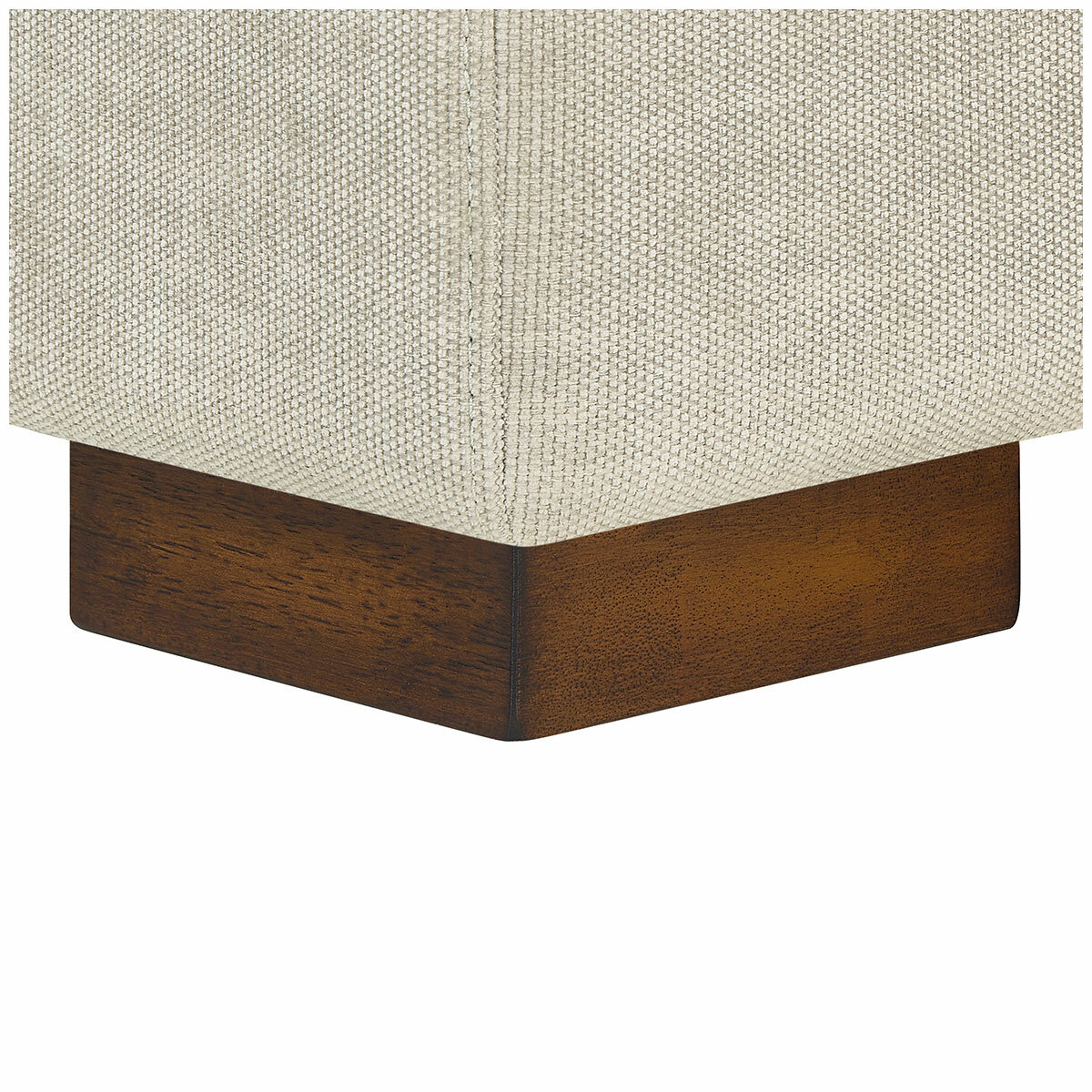 Thomasville 3 Piece Fabric Sectional with 2 Power Footrests