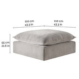 Aiden & Ivy Ottoman Of The Sereen Sectional
