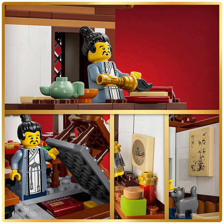 LEGO Chinese Festivals Ancient Moon-Gazing Inn Building Set 80121 LEGO Chinese Festivals Ancient Moon-Gazing Inn Building Set 80121