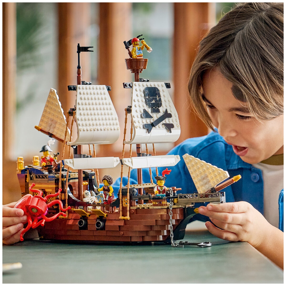 LEGO Creator 3 in 1 Iconic Pirate Ship Building Set 31387 LEGO Creator 3 in 1 Iconic Pirate Ship Building Set 31387