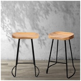 Artiss Retro Vintage Tractor Barstool 2 pack