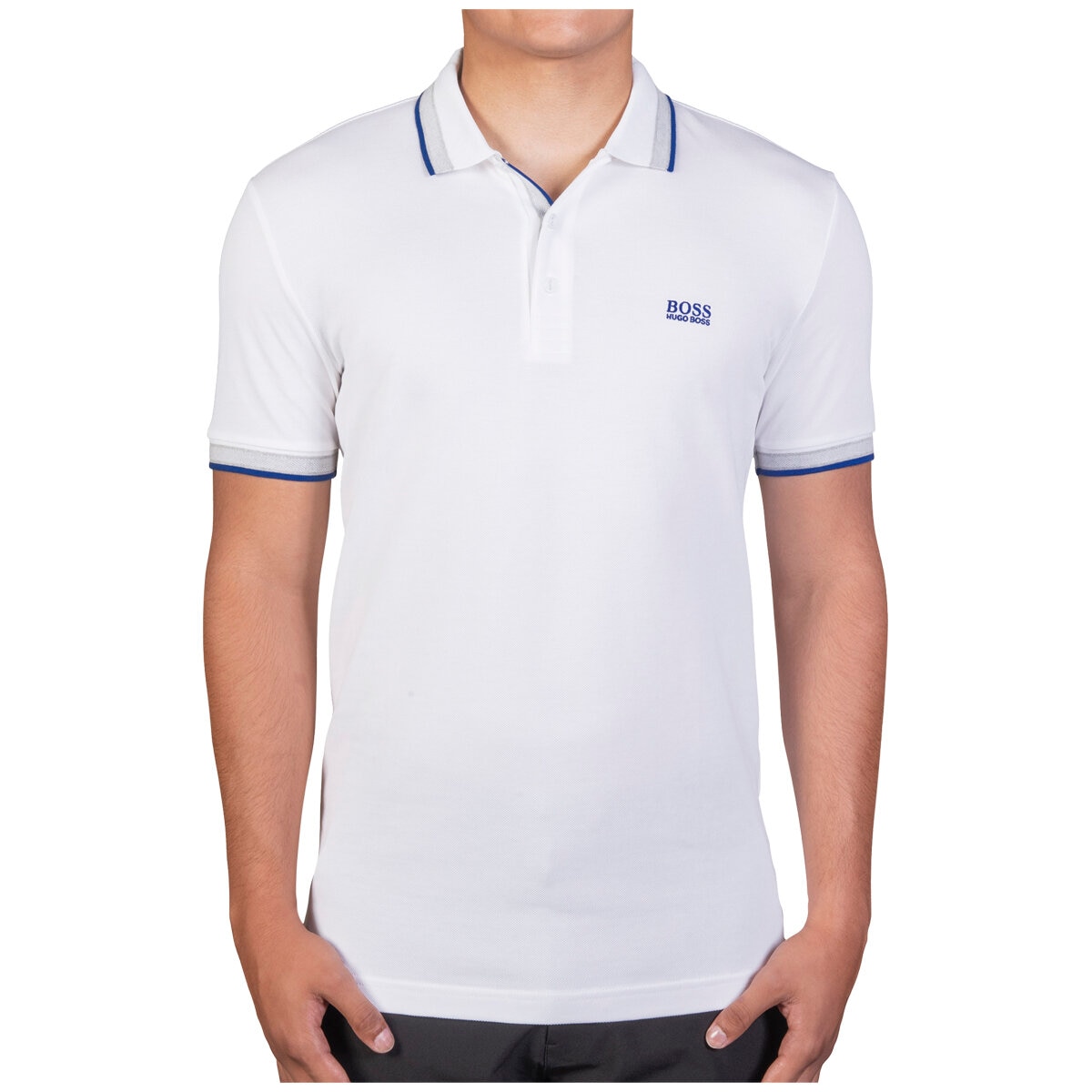 Hugo Boss Mens Polo Shirt Natural