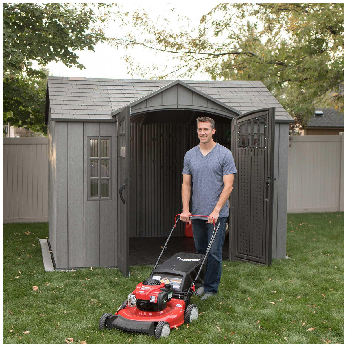 Lifetime Side Entry Storage Shed 3 x 2.4M