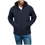 Kirkland Signature Men's Fleece Softshell Jacket Blue