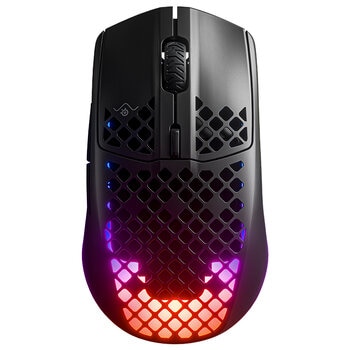 SteelSeries Aerox 3 Wireless Gaming Mouse Oynx Black 62612