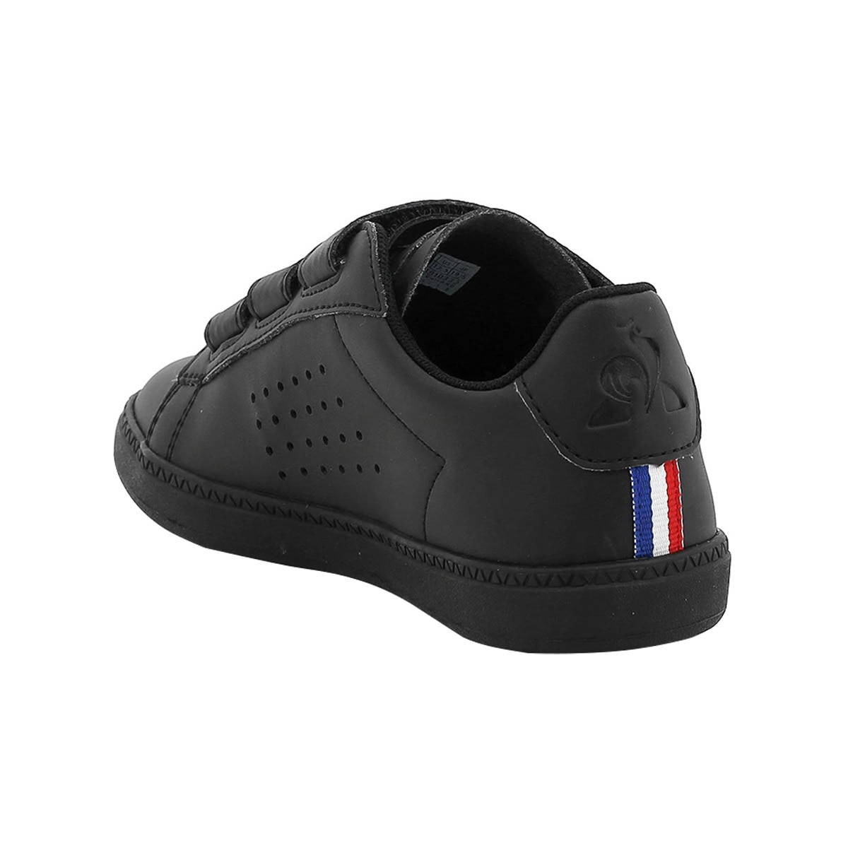 Le Coq Courtset Kids Shoe - Black