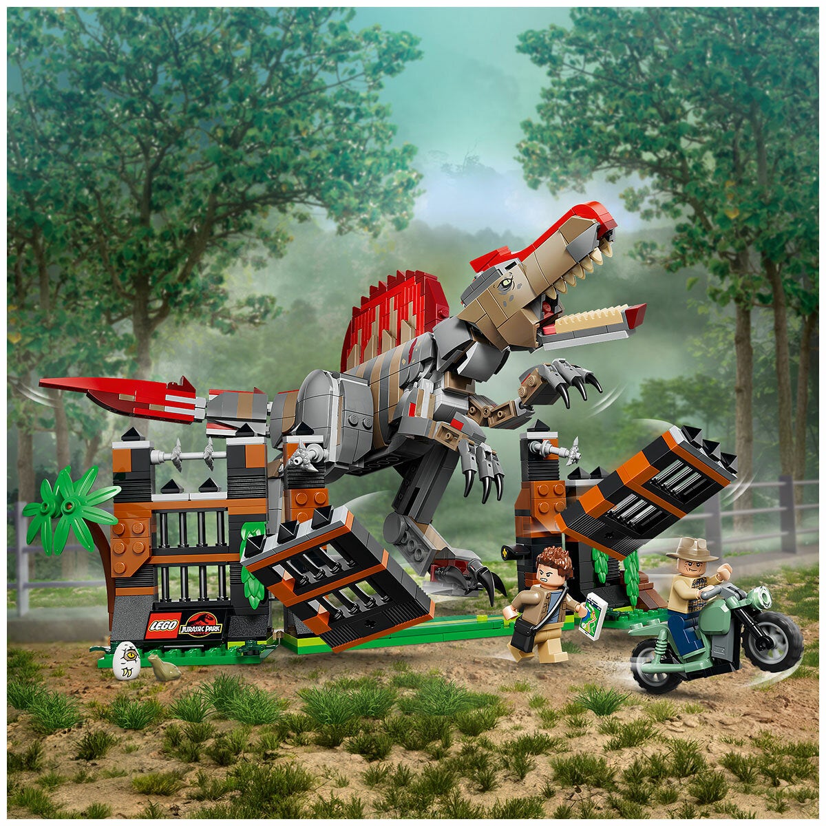 LEGO Jurassic World Spinosaurus Dinosaur Escape 77982