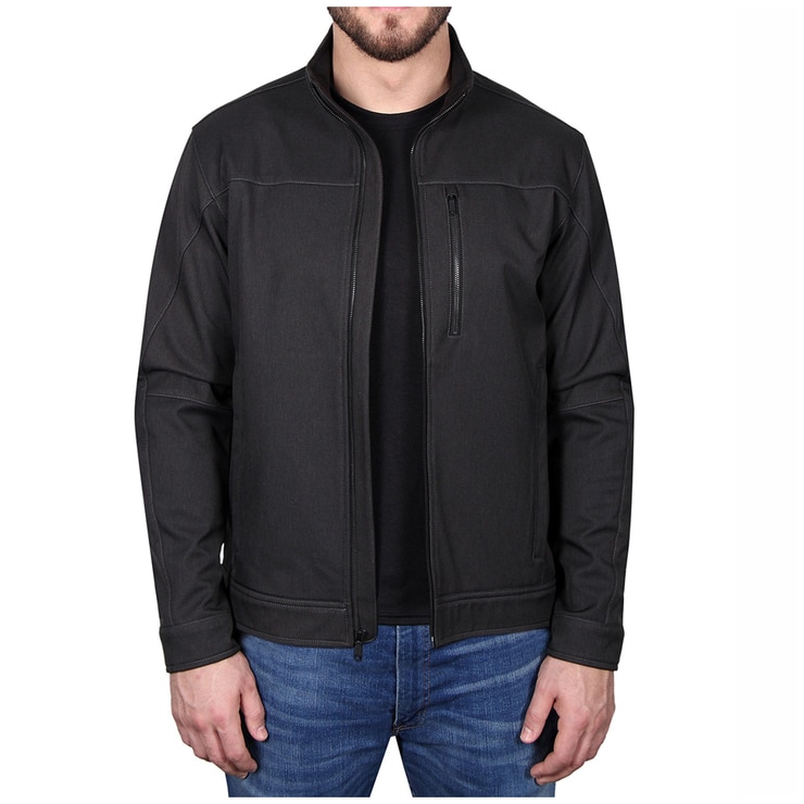 Kirkland Signature Men's Soft Shell Jacket Black | Costco Australia