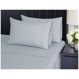 Southpoint Sheet Set Queen 6 Piece Sketch Trellis Grey