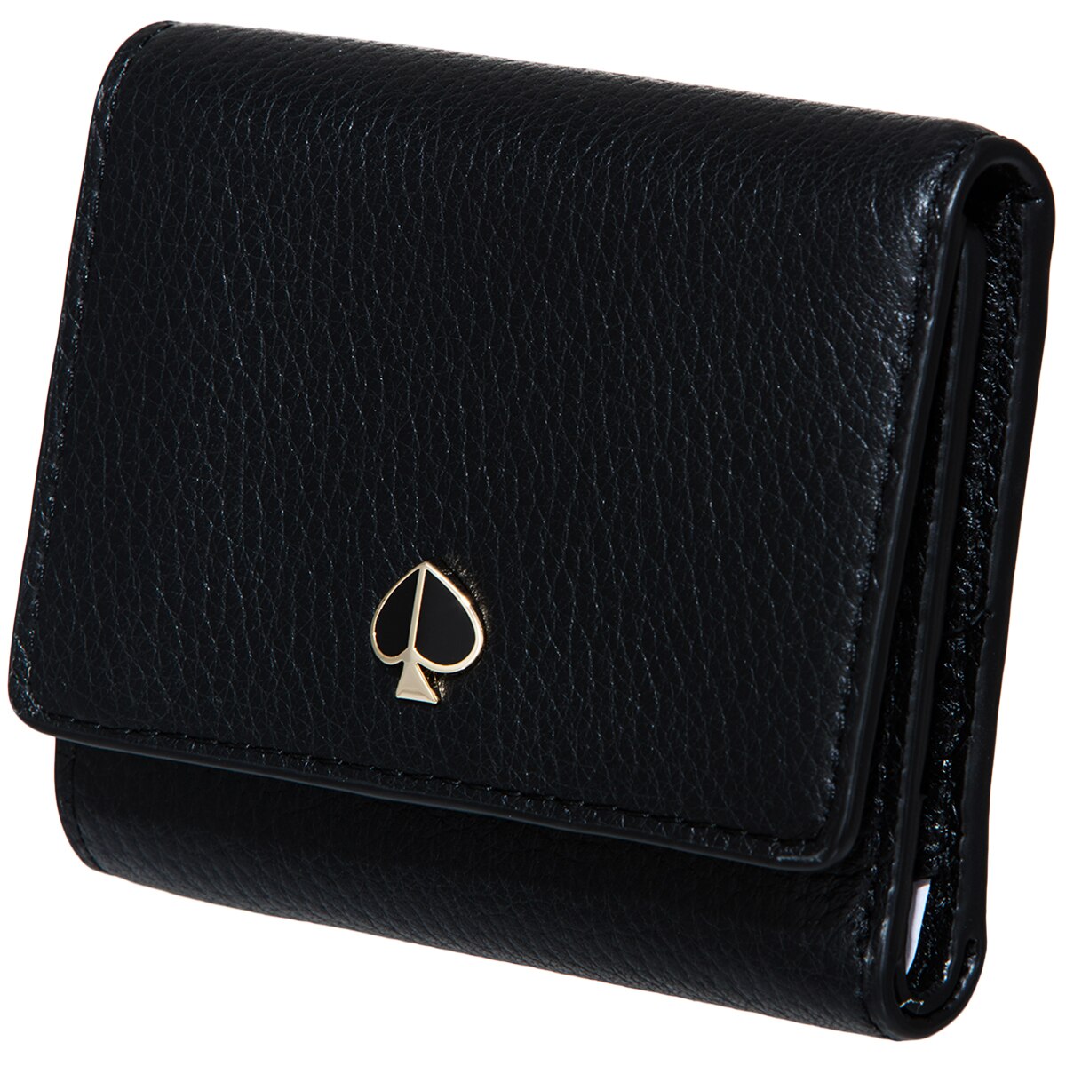 Kate Spade Polly Small Trifold Wallet - Black