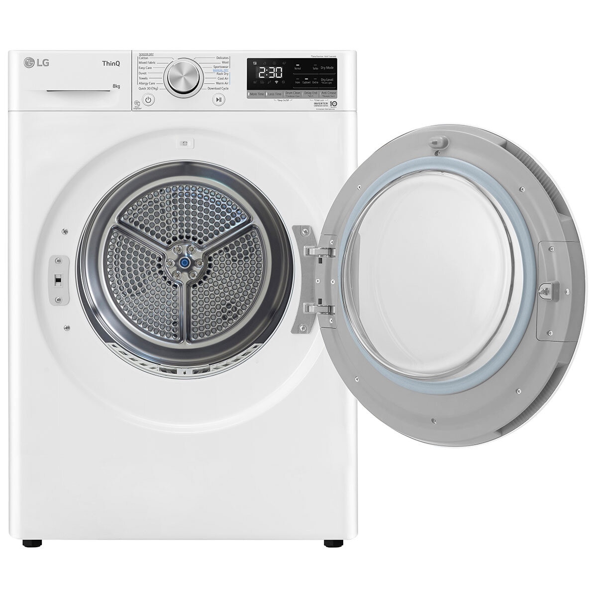 LG 8kg Heat Pump Dryer DVH5-08W White