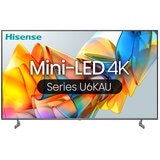 Hisense 65 Inch 4K Mini-LED QLED Smart TV 65U6KAU