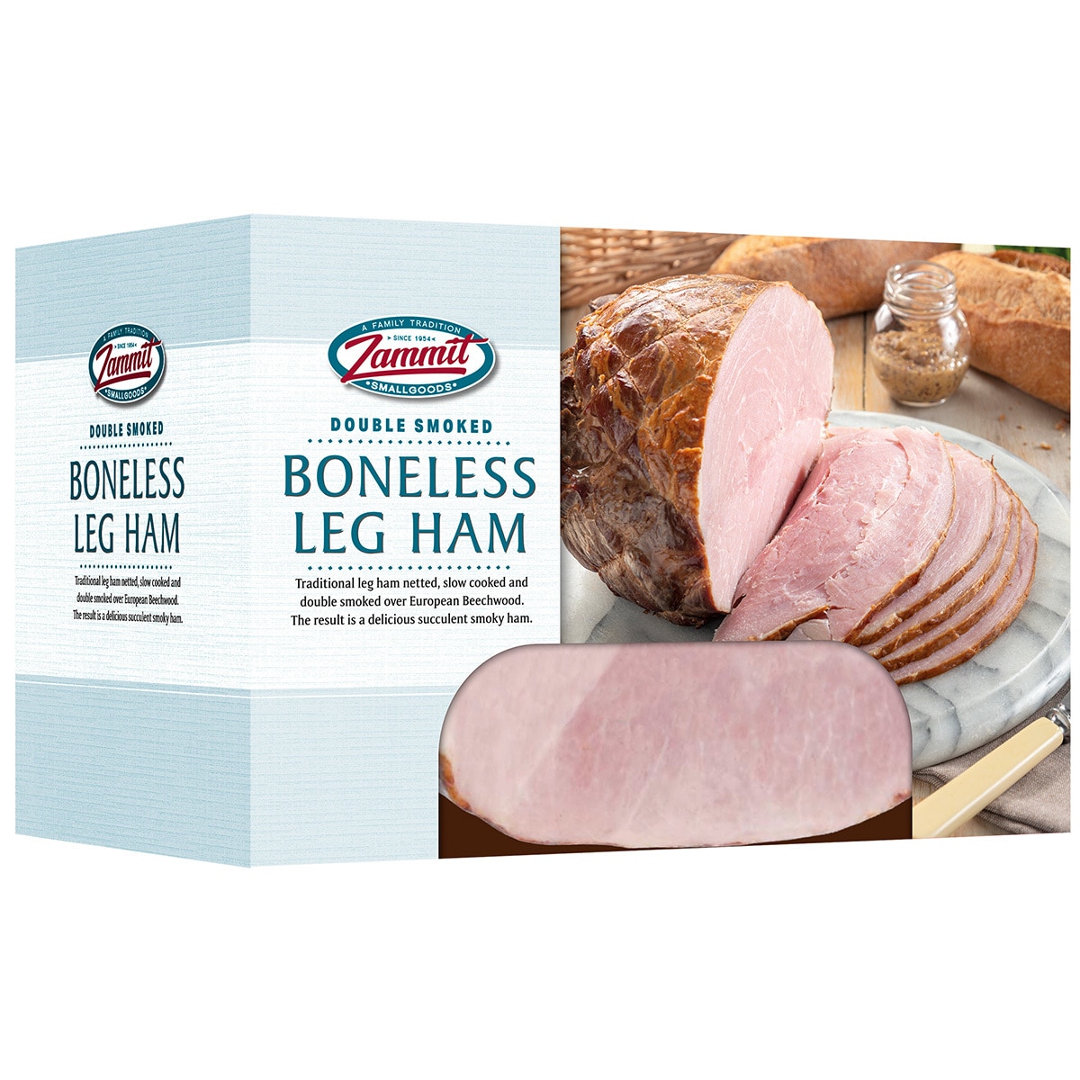 Zammit Double Smoked Ham RW