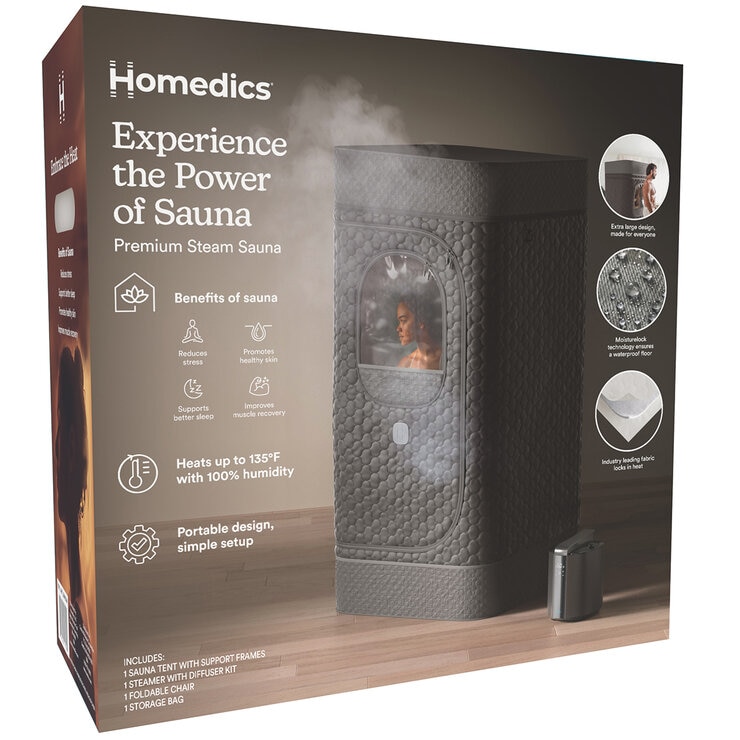 Homedics Premium Steam Sauna SPE-SN400-BK-AU