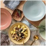 overandback Dinner Bowl Set 4 Piece