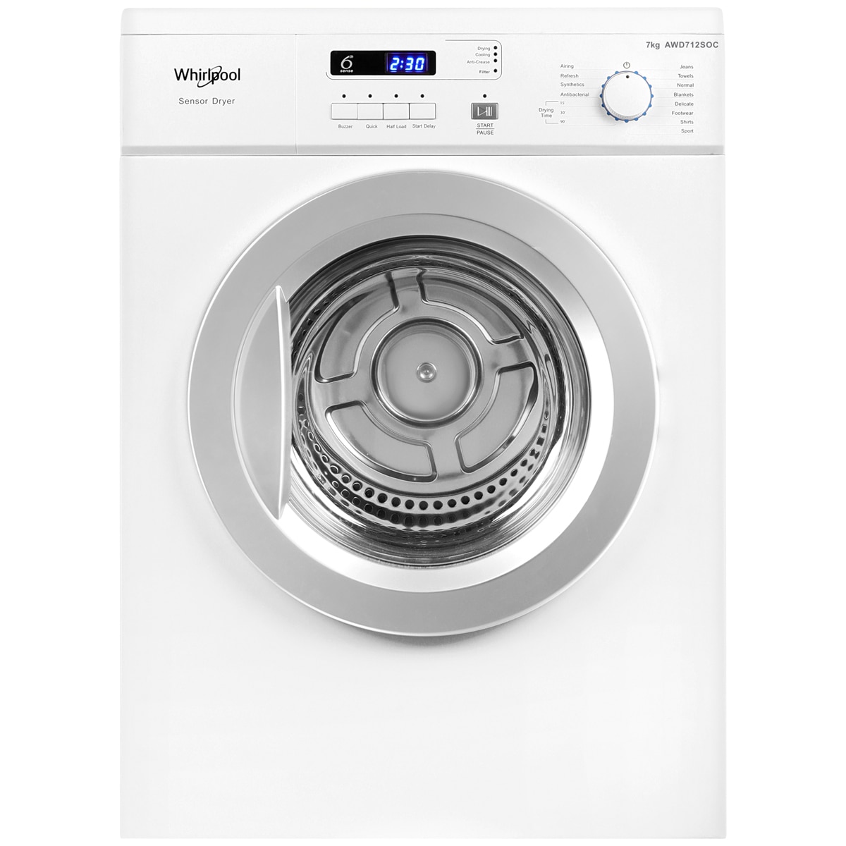 Whirlpool Dryer AWD712SOC